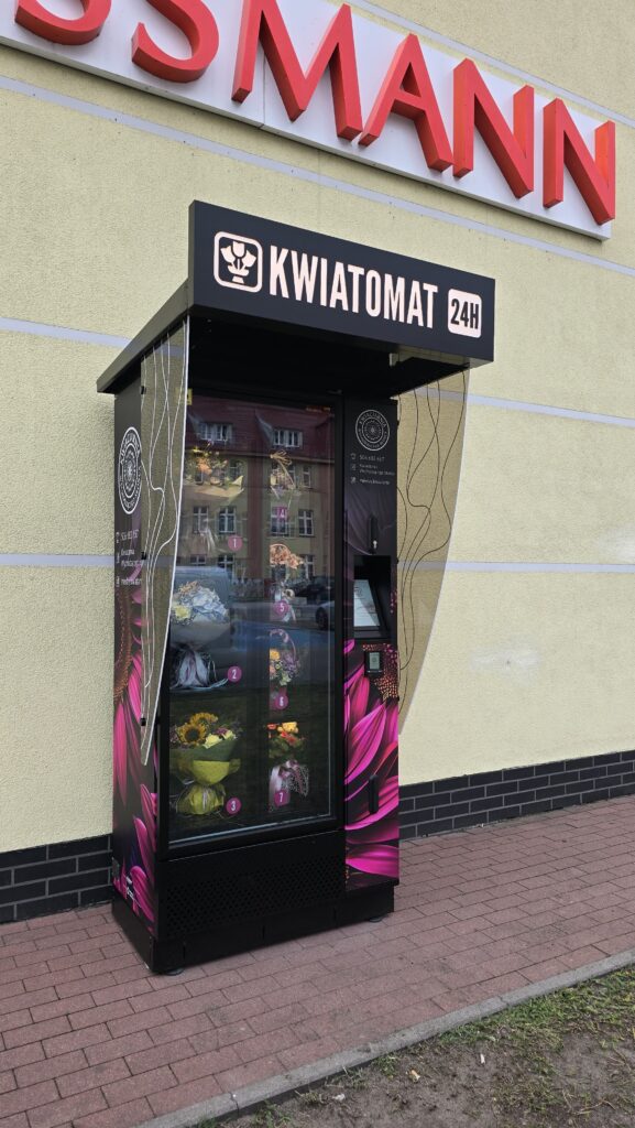 Kwiatomat Grudziądz Kalinkowa 82 Kwiaciarnia Wschodzącego Słońca